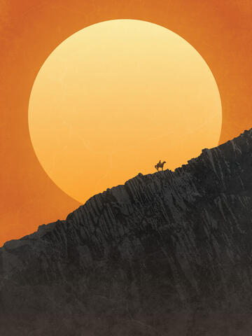 UntitledStrange Frontier: Wall of Stone (Sunset)